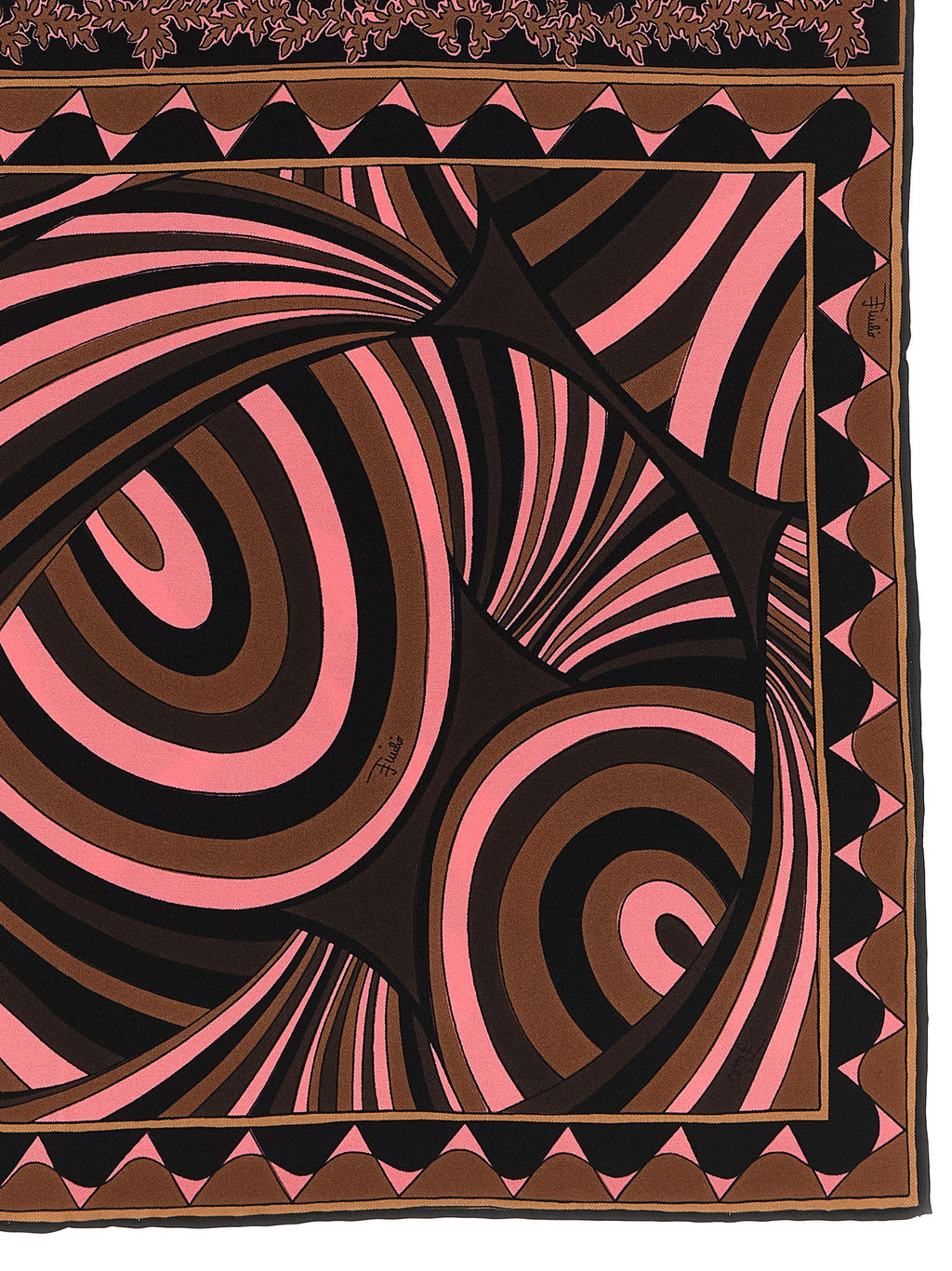 Emilio Pucci Multicolor Silk Scarf