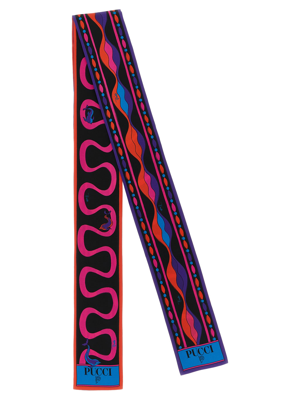 Emilio Pucci Multicolor Silk Scarf