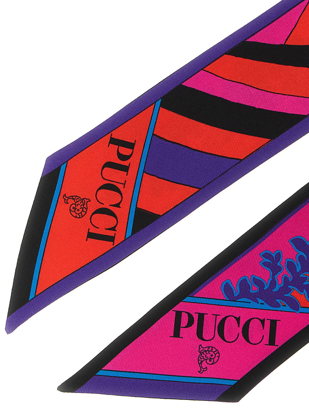 Emilio Pucci Multicolor Silk Foulard