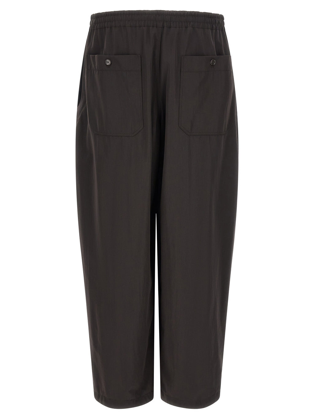 Lemaire Brown Wool Joggers (Workout Pants)