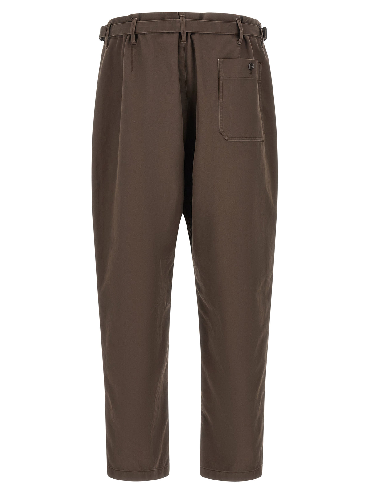 Lemaire Brown Cotton Pants