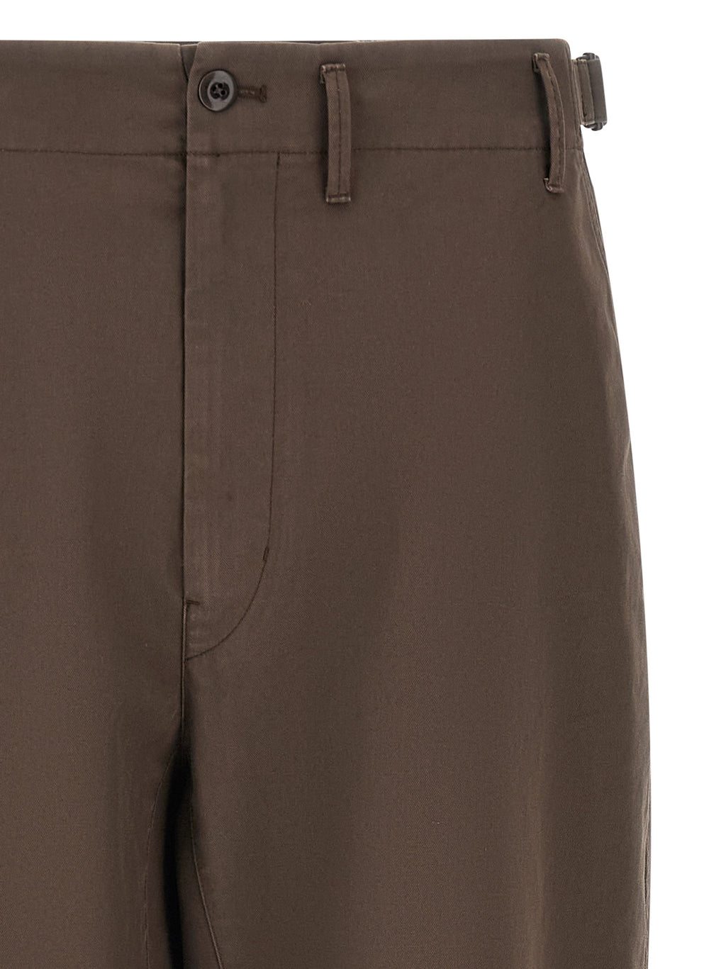 Lemaire Brown Cotton Pants
