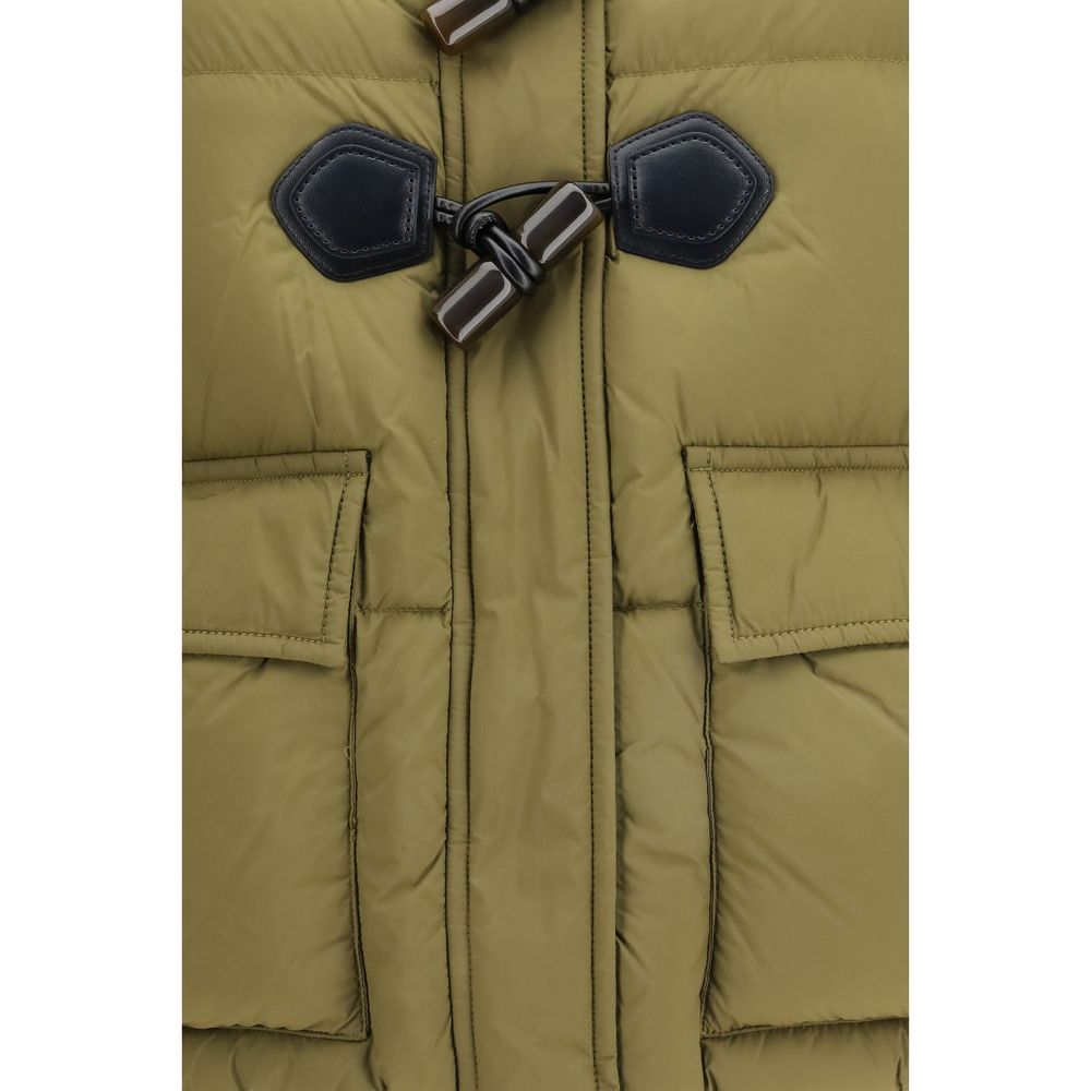 Ganni Bicolor Nylon Full-Length Jacket