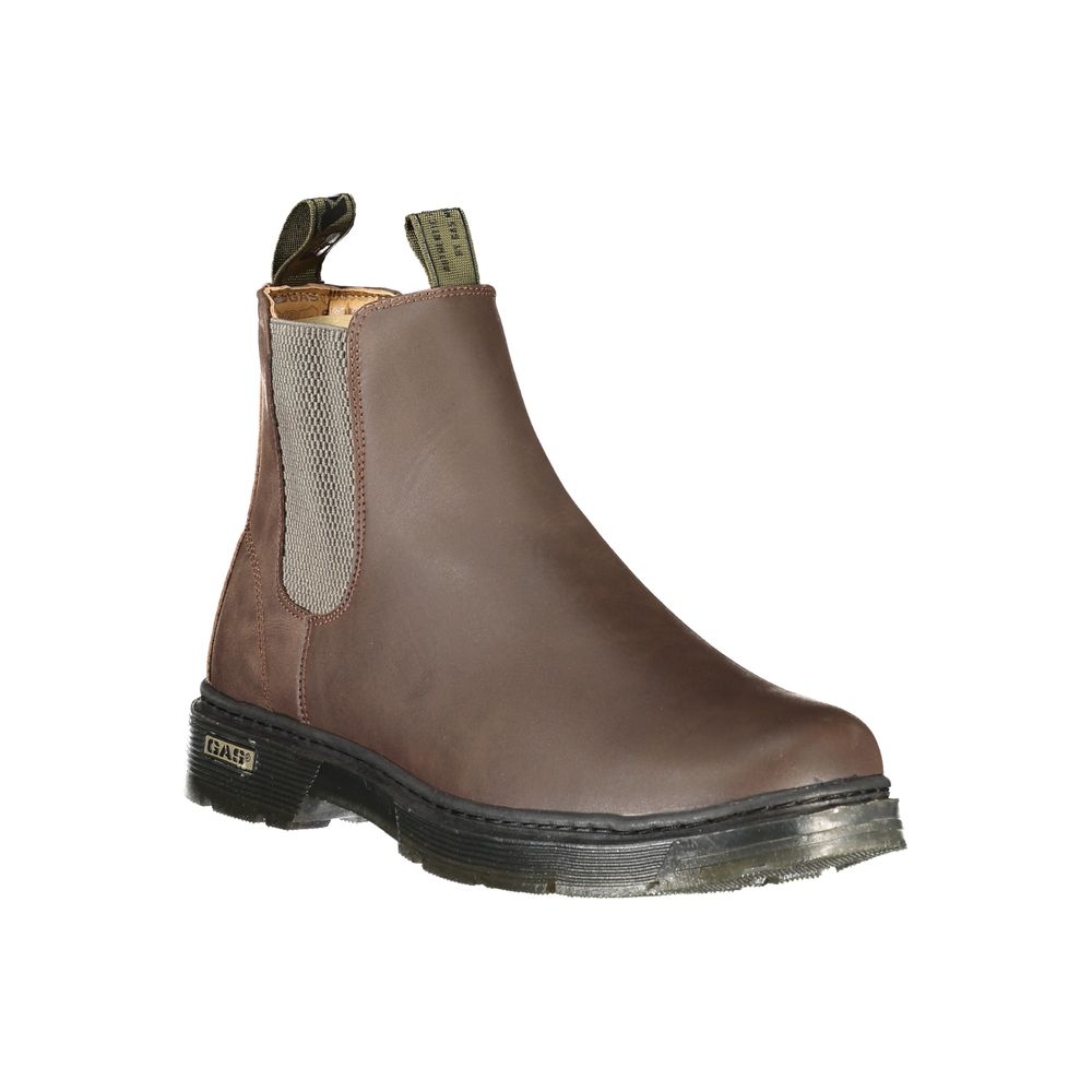Gas Brown Polyurethane Men's Boot
