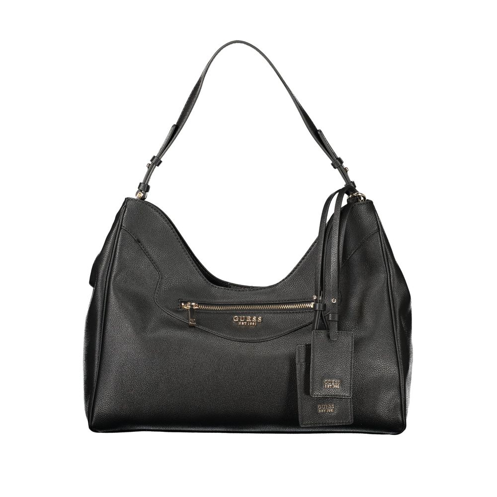 Guess Jeans Black Polyurethane Women's Bag