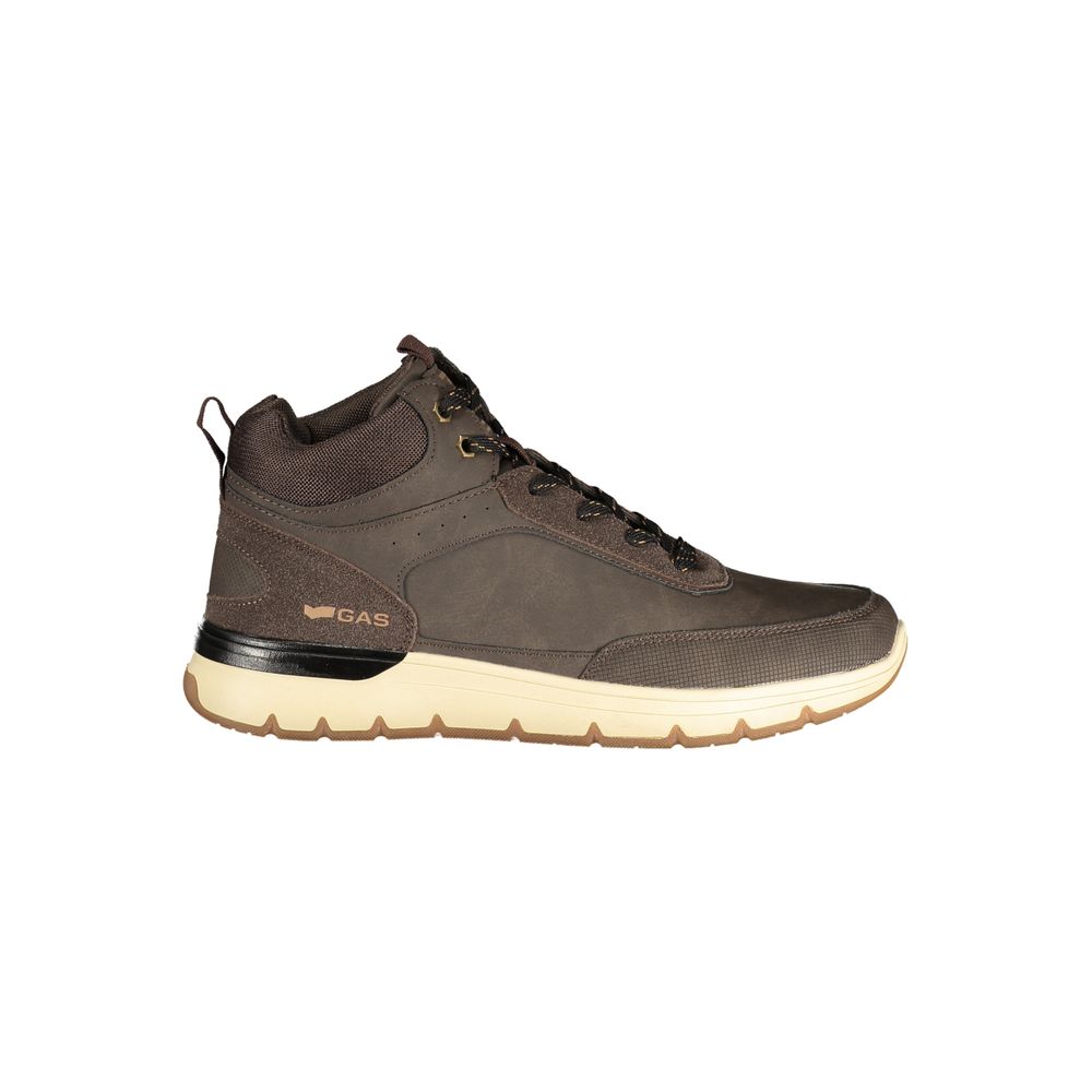 Gas Brown Polyurethane Men's Boot