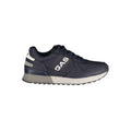 Gas Blue Polyurethane Men's Sneaker