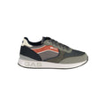 Gas Blue Polyurethane Men's Sneaker