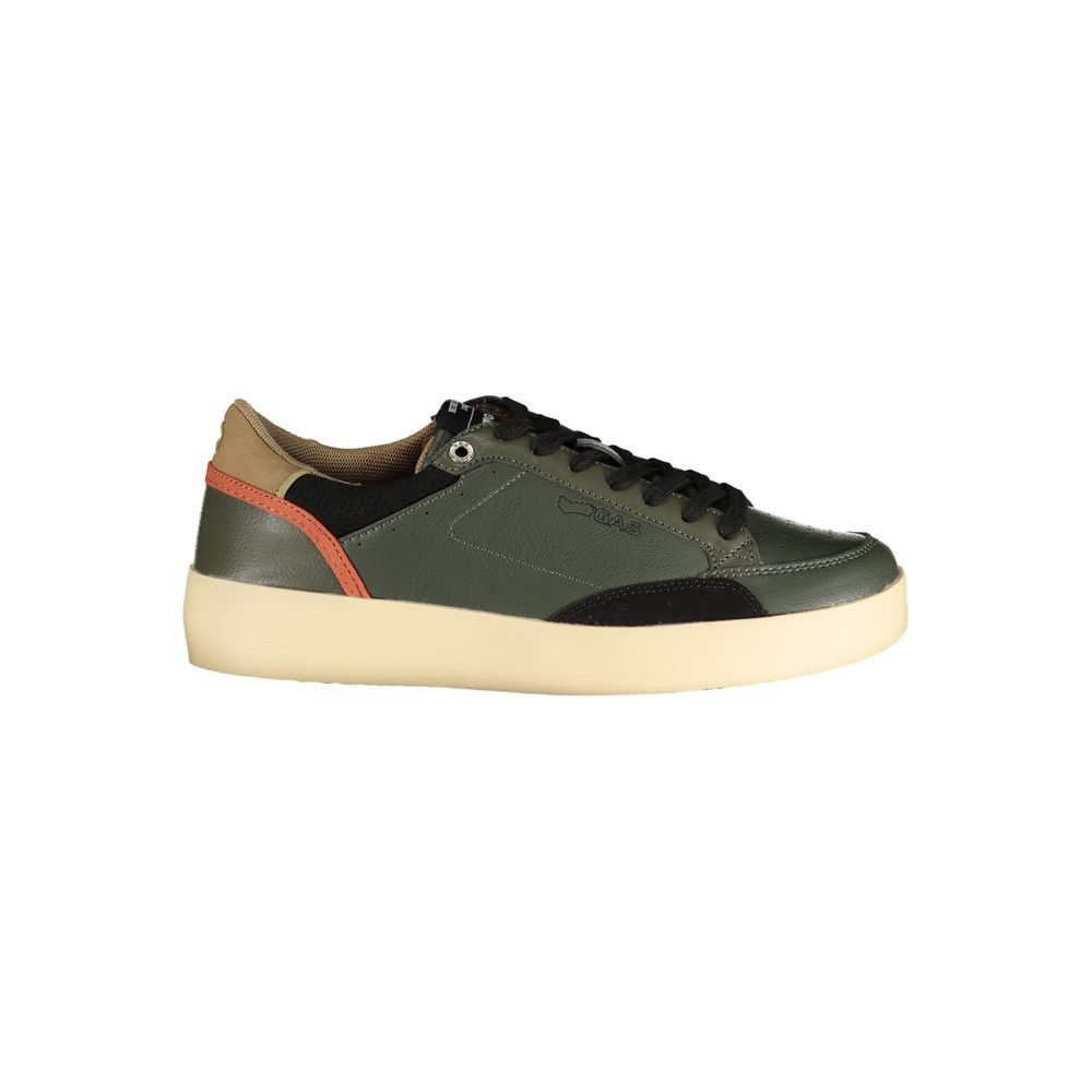 Gas Green Polyurethane Men's Sneaker