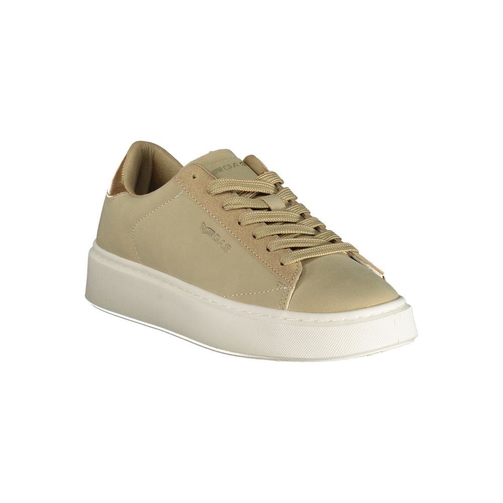 Gas Beige Polyurethane Women's Sneaker