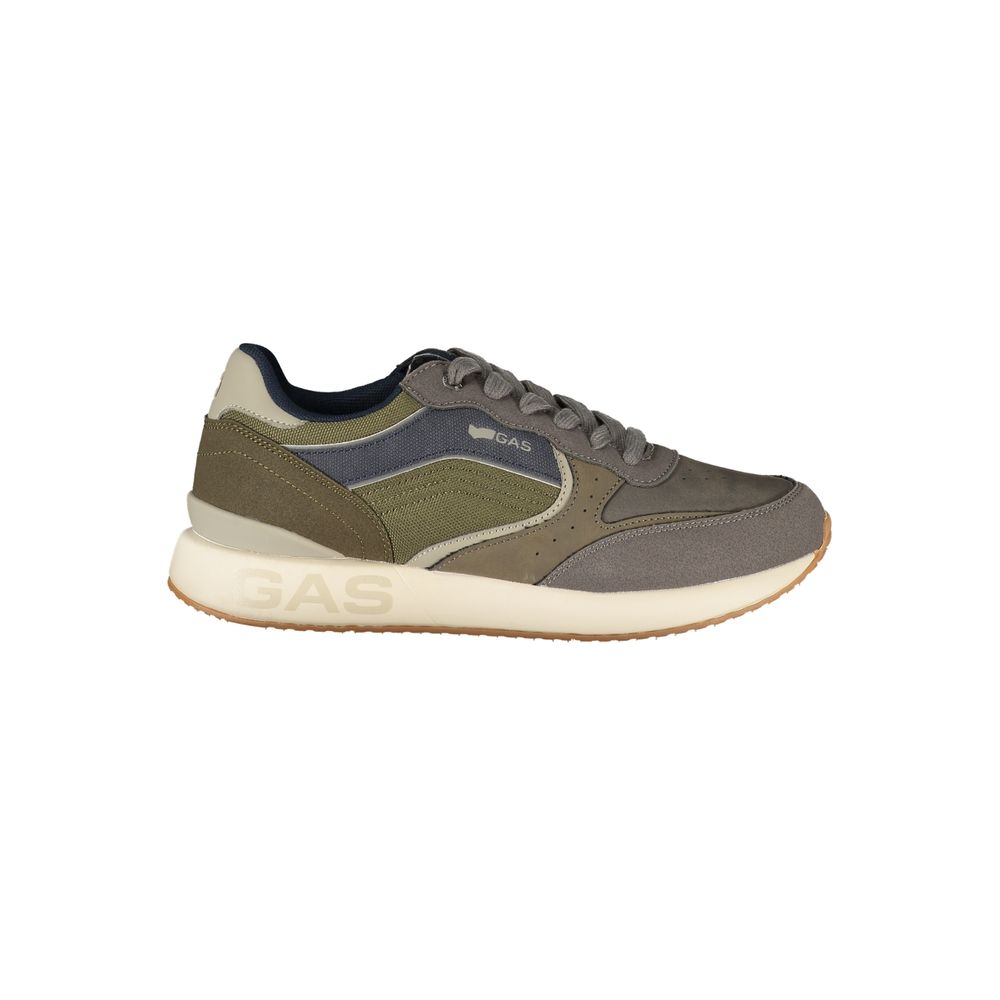 Gas Verde Polyurethane Men's Sneaker