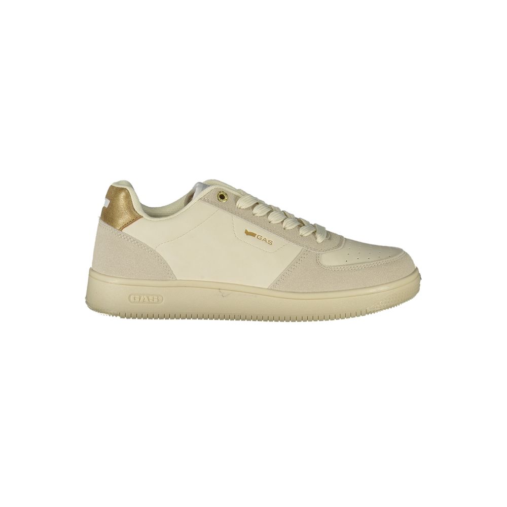 Gas Bianco Polyurethane Women's Sneaker