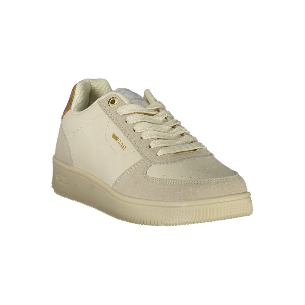 Gas Bianco Polyurethane Women's Sneaker
