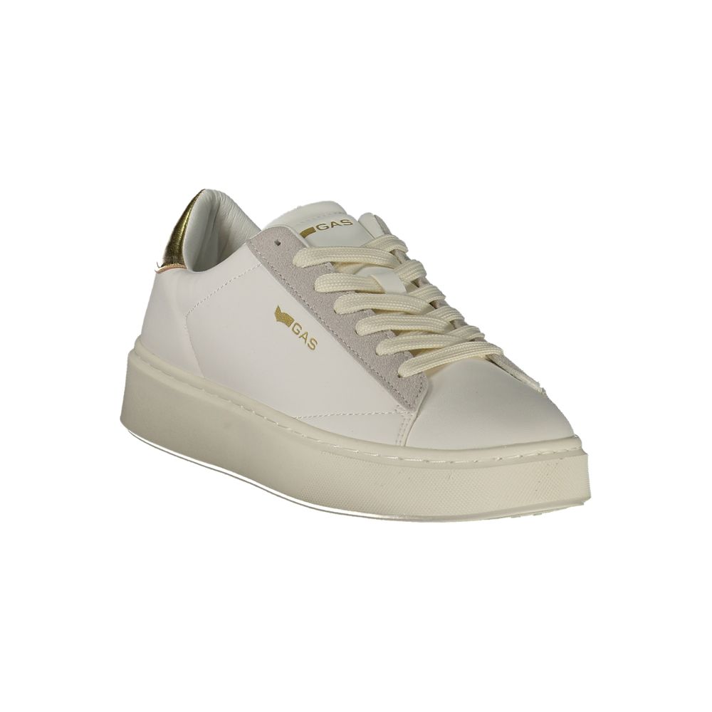 Gas Bianco Polyurethane Women's Sneaker