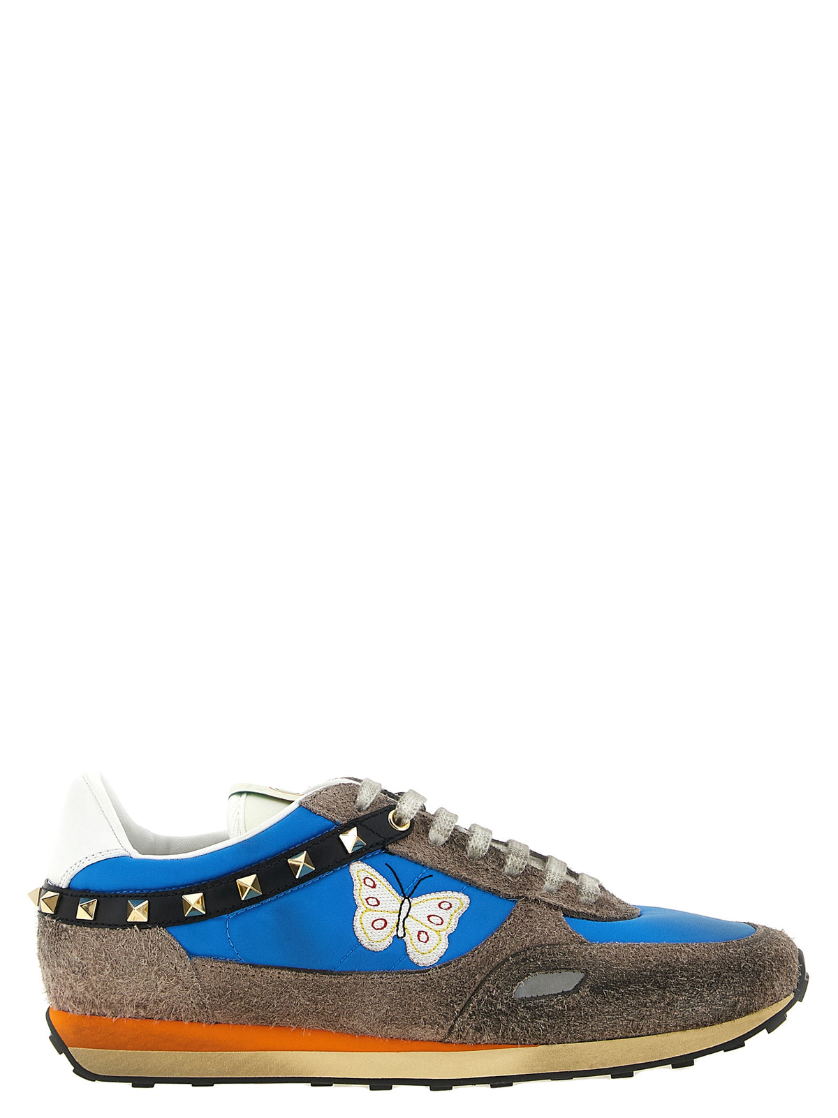 Valentino Garavani Multicolor Calfskin Low Top Sneakers