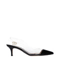 Gianvito Rossi Transparent Plexiglass Mid Heel Pumps