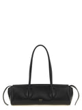 Khaite Black Lamb Leather Shoulder Bag