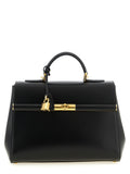 Dolce & Gabbana Black Lamb Leather Handbag
