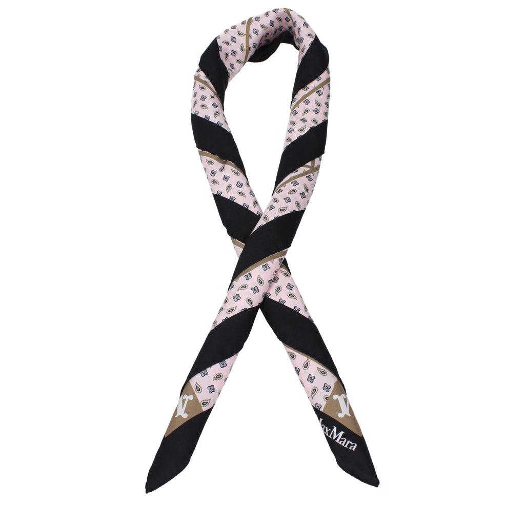 Max Mara Pink Silk Foulard