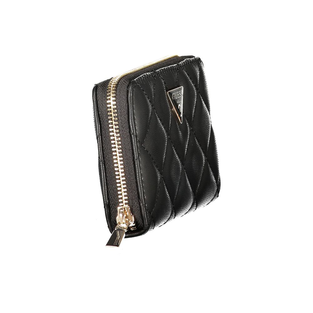 Guess Jeans Nero Poliuretano Women's Wallet