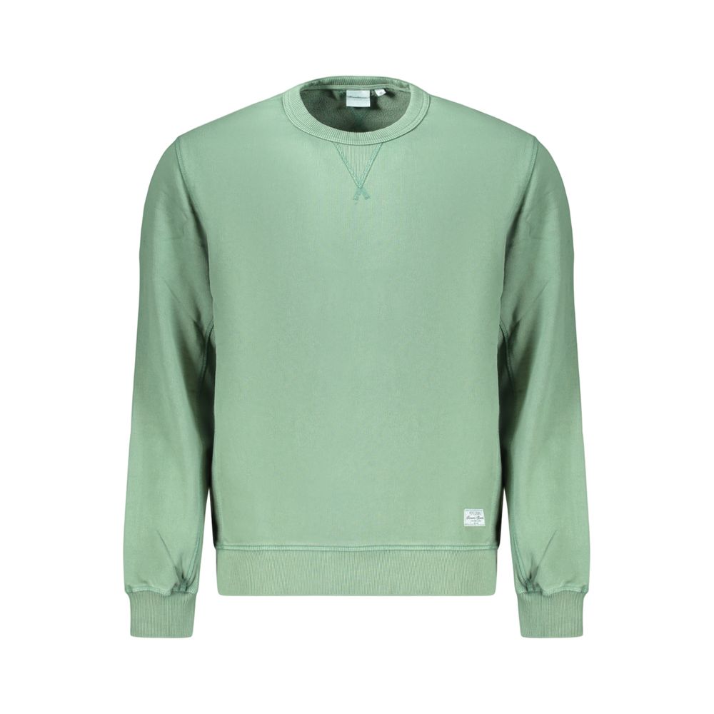 Pepe Jeans Verde Cotton Men's Sweatshirt