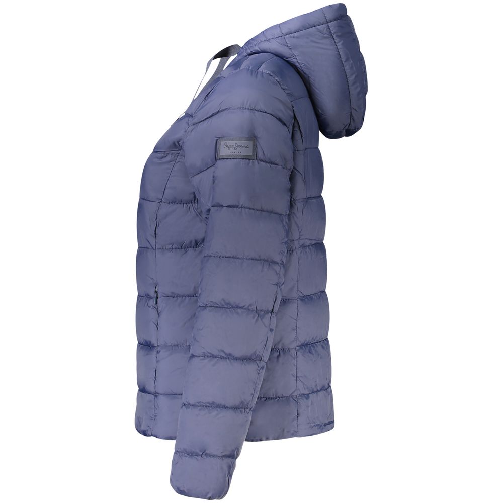 Pepe Jeans Blue Nylon Women's Jacket