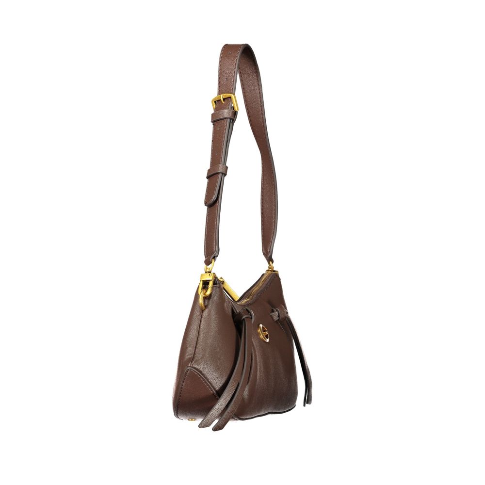 Guess Jeans Brown Polyester Women's Bag