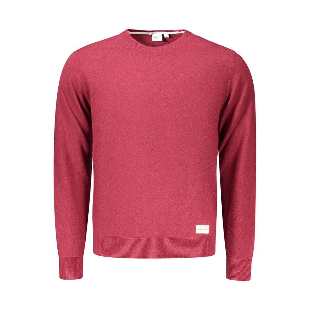 Pepe Jeans Red Cotton Mens Sweater