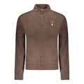 Accademia Militare Brown Polyester Men's Sweatshirt