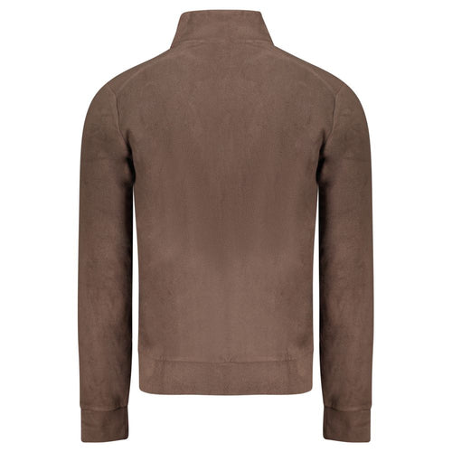 Accademia Militare Brown Polyester Men's Sweatshirt