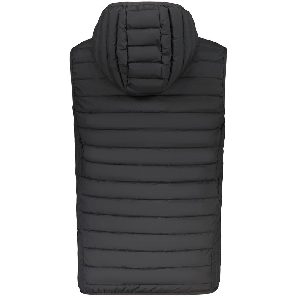 Accademia Militare Black Polyester Sleeveless Jacket