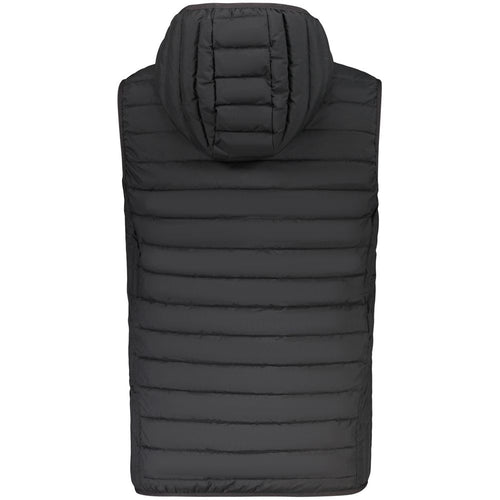 Accademia Militare Black Polyester Sleeveless Jacket