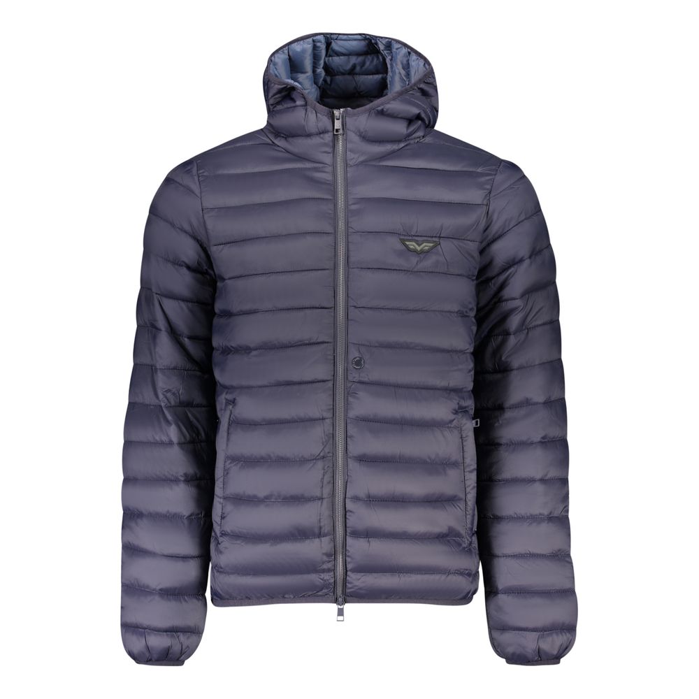 Armata Di Mare Blue Polyamide Full-Length Jacket