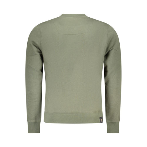 Accademia Militare Green Cotton Sweatshirt