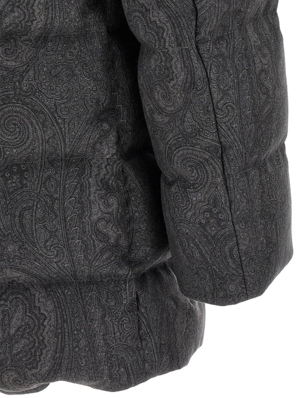 Etro Gray Wool Coat