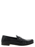 Tom Ford Black Goatskin Slip-On Loafers