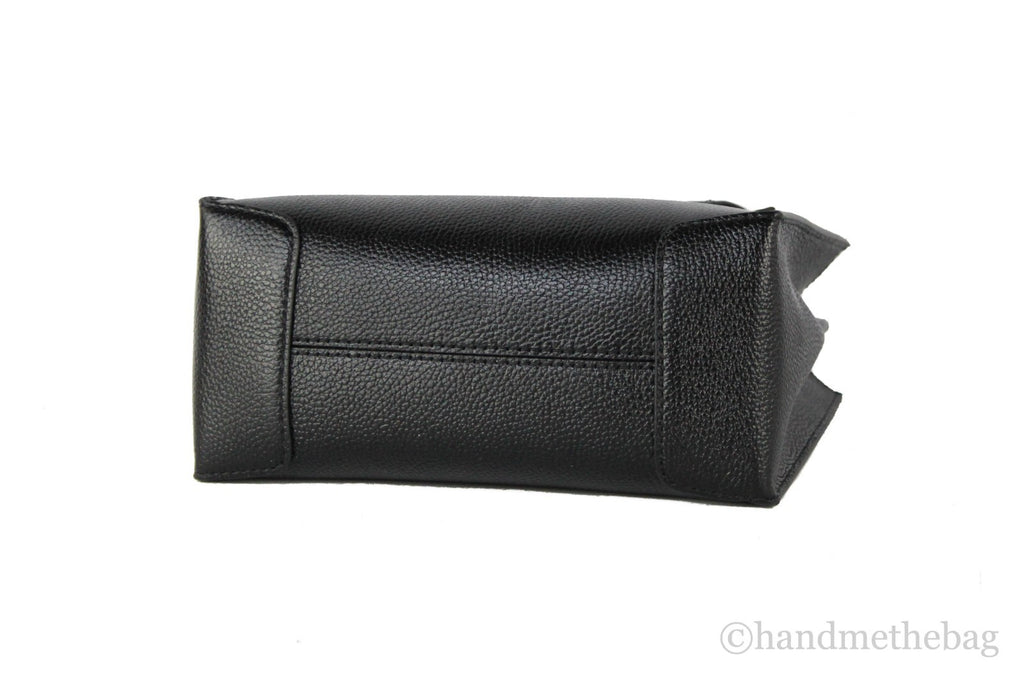 Michael Kors Mercer Medium Leren Schoudertas Crossbody Handtas (Effen Zwart)