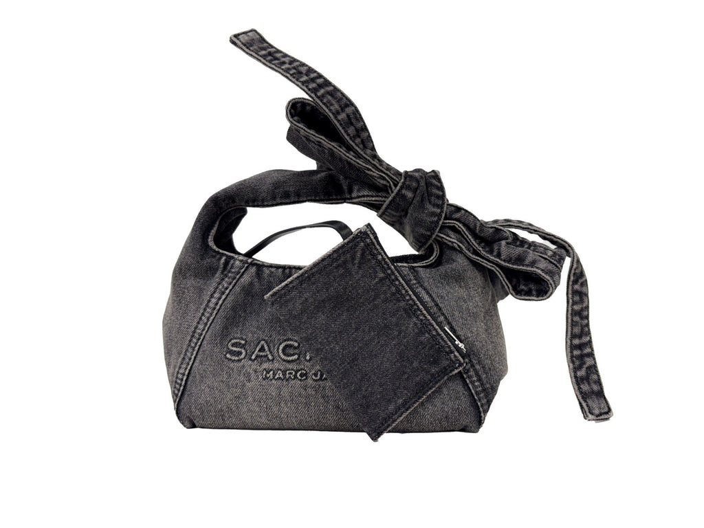 Marc Jacobs The Bow Denim Sack Bag Handtas