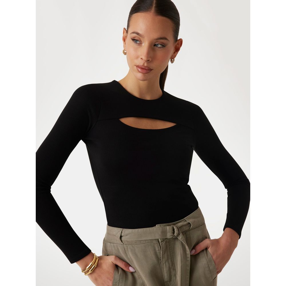 Guess zwarte viscose tanktops