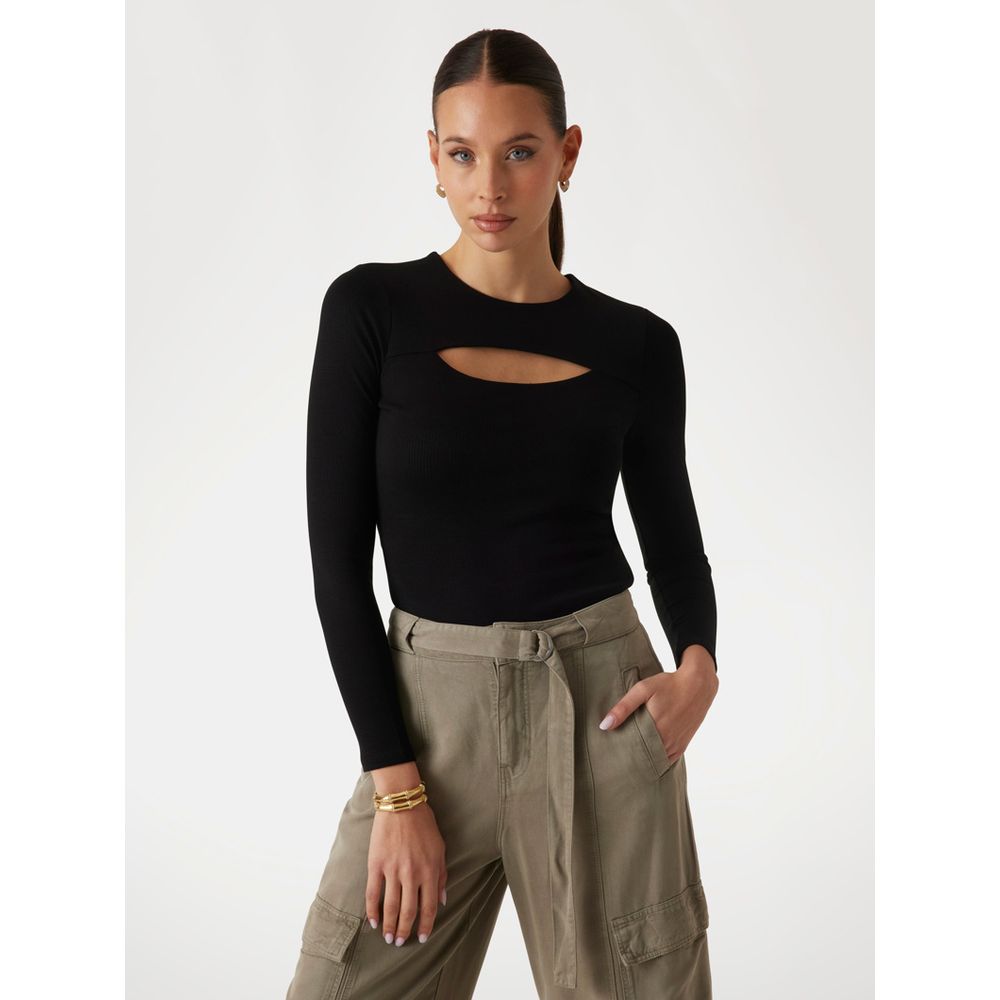 Guess zwarte viscose tanktops