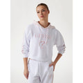 Guess White Cotton Sweatshirt