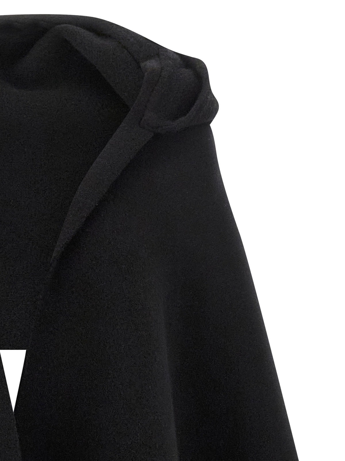 Brunello Cucinelli Black Wool Scarf