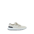 Brunello Cucinelli White Cotton Athletic Sneakers