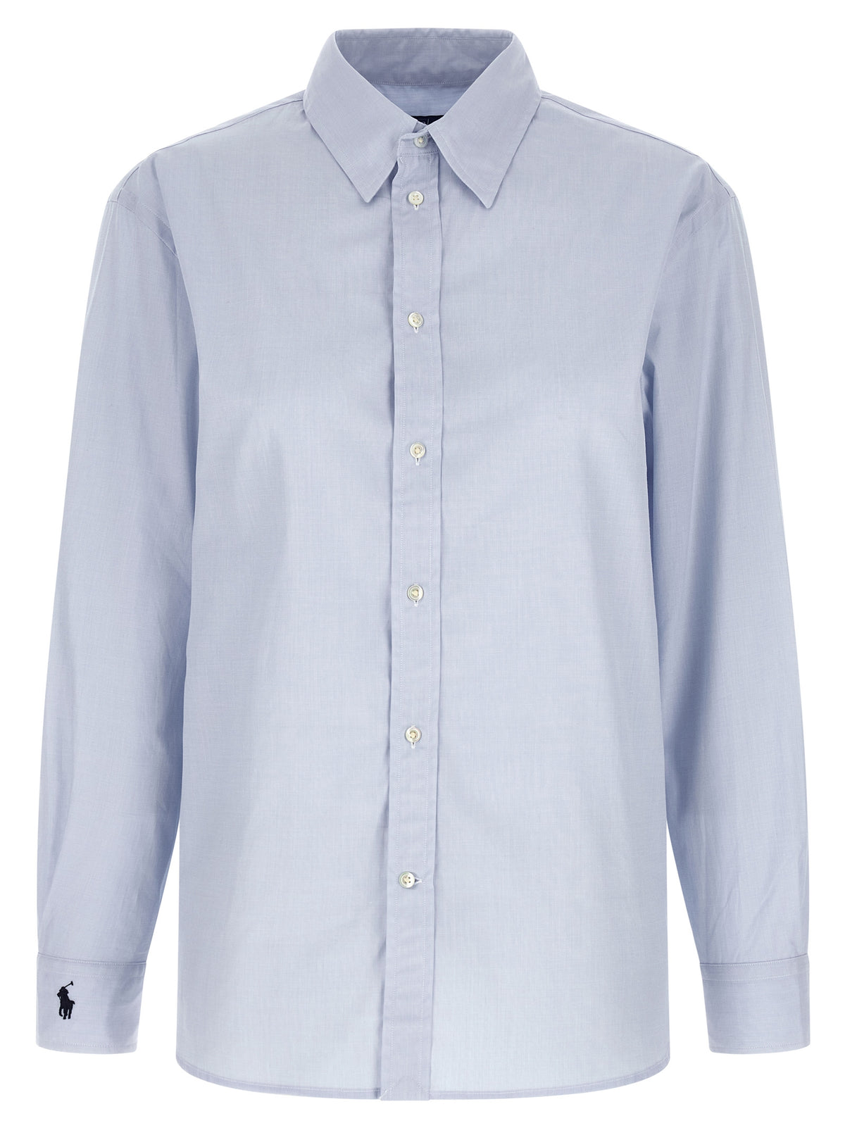 Polo Ralph Lauren Blaue Baumwollbluse