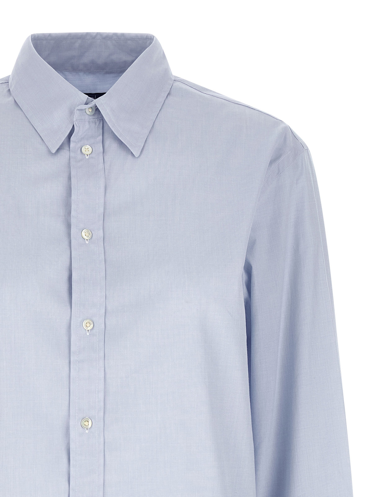 Polo Ralph Lauren Blaue Baumwollbluse