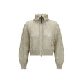 Brunello Cucinelli Beige Linen Cardigan