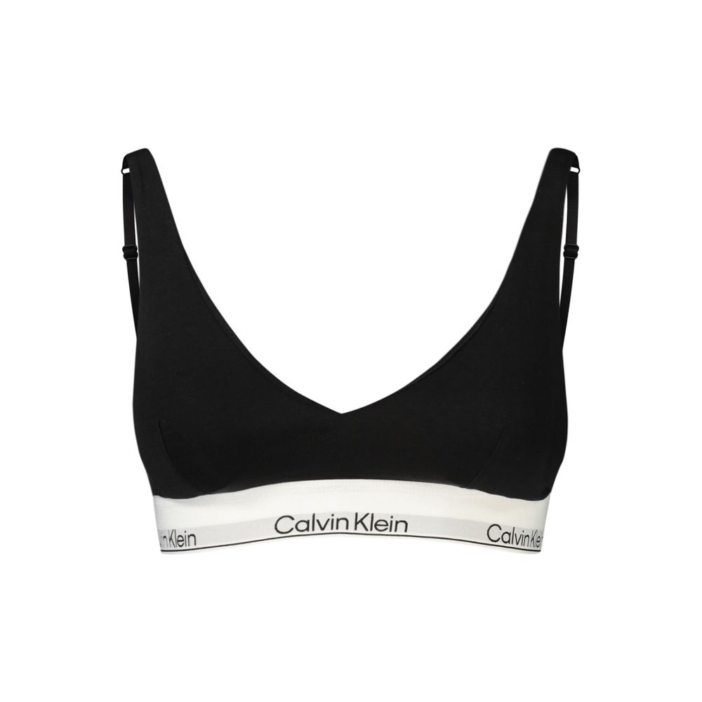 Calvin Klein Nero Cotton Women's Bra