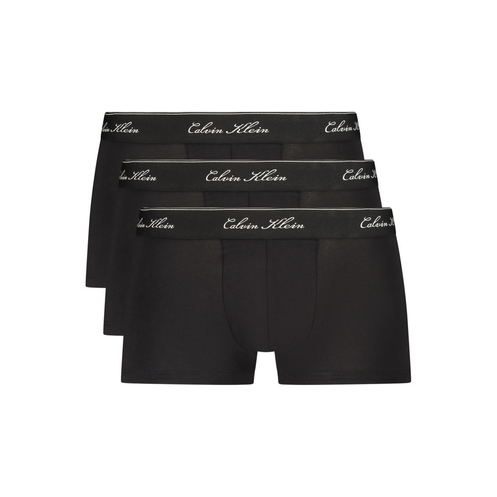 Calvin Klein Black Cotton Men's Boxer