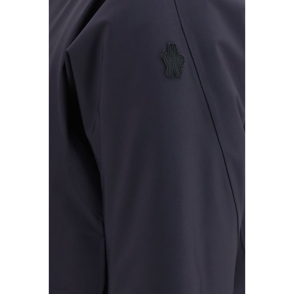 Moncler Grenoble Blue Polyamide Shell Jacket