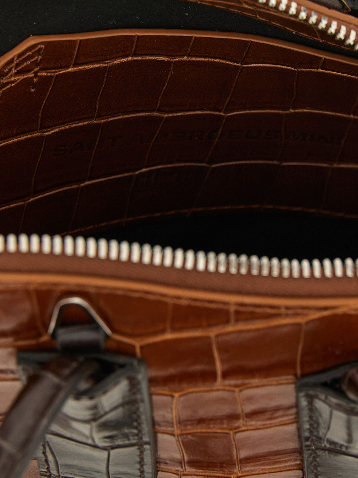 The Attico Brown Calfskin Handbag